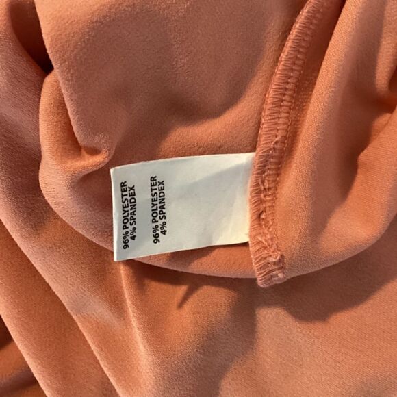 Ramy brook Ryder Chain-Trim High-Low Dress Peach Size Large - Picture 15 of 16